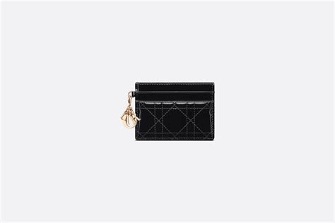 lady dior calfskin card holder canada|Lady Dior Jasmine Card Holder Deep Fuchsia Patent Cannage .